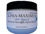 Alpha-Maximum, 100% Natural, Maximum Strength Glycolic (10% Glycolic Acid) AHA Moisturizer - 2oz.