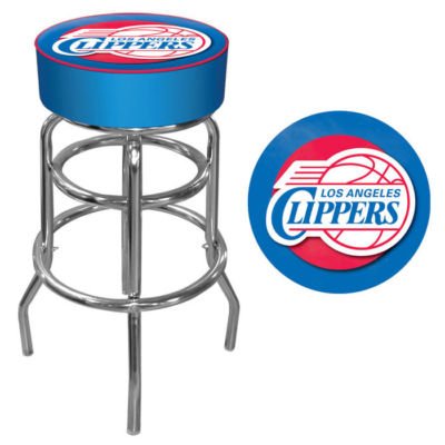 Los Angeles Clippers NBA Padded Swivel Bar Stool