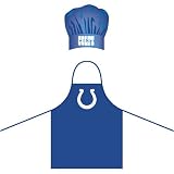 Indianapolis Colts NFL Barbeque Apron and Chef's Hat