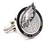 Philadelphia Eagles 75th Anniversary Cufflinks