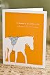 Birthday Card - "Sit Loosely in the Saddle of Life."