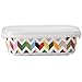 French Bull 3 Piece Porcelain Food Storage Container Set - Lunch, Airtight - Ziggy