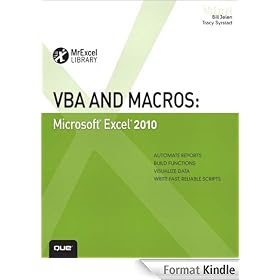 VBA and Macros: Microsoft Excel 2010