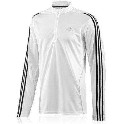 Adidas Response DS Long Sleeve Half Zip Running Top