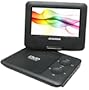 Sylvania Portable DVD Player SDVD7027-C, 7-Inch, Swivel Screen, Black