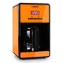 Klarstein Bonjour farbenfrohe Kaffeemaschine Kaffeeautomat mit Glaskanne (24h Timer / Uhrzeit, 1,5 Liter Tank, 1000 Watt )orange