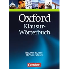 Oxford Klausur-W�rterbuch: Deutsch-Englisch/Englisch-Deutsch