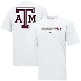 Nike Texas A&M Aggies White Rush the Field T-shirt