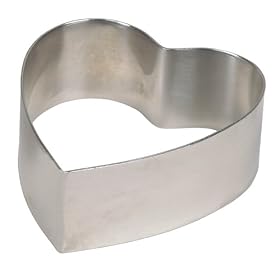Ateco 4900 3 Heart Shaped Form by Ateco