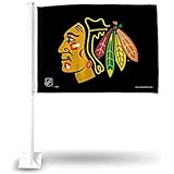 NHL Chicago Blackhawks Car Flag