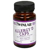 Twinlab, Allergy D, 400 IU, 100 Caplets (Pack of 3)