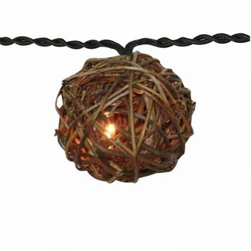 Home Grapevine Ball String Light Set In or Out Patio Lights New eBay