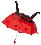 Playshoes Regenschirm Marienkäfer 445316 Mädchen Jacken & Mäntel/Regenmäntel, one size  Rot (original 900)