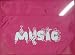 Mapac: Music Bag Duo - Music Notes (Pink)