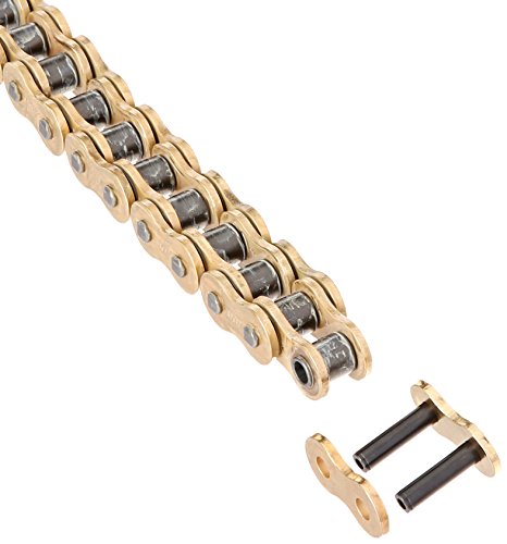 DID 530ZVMXG-120 Gold X-Ring Chain with Connecting Link