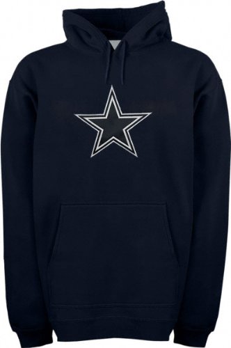 Dallas Cowboys Official Patch Logo Hooded Sweatshirt