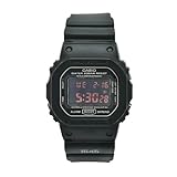 Casio Men's DW-5600MS-1DR G-Shock Black Rubber Digital Dial Watch