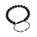 Cat Eye Jewels Handcrafted Mala Yoga 10mm Natural Lava Rock Energy Bracelet with Free Gift Red String Bracelet H009