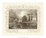 Views Of England II by Tombleson. Art Print Poster 19 inches width by 16 inches height. Highest Quality Art Poster Print