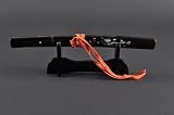 Fully Hand Forged Clay Tempered Black Japanese Samurai Tanto Sword #381
