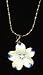 Franz Baby Five Spot Flower Necklace * Porcelain Jewelry FJ00209