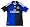 Blau/Schwarz/Weiss ::: Blue/Black/White