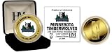 Highland Mint Minnesota Timberwolves 24Kt Gold And Color Team Mint Coin