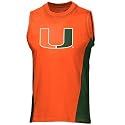 Miami Hurricanes Orange Challenge Sleeveless T-shirt