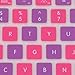 HDE Ultra Thin Silicone Rubber Keyboard Skin Cover for MacBook Pro Non Retina 13/15/17 (Pink and Purple Checkered)