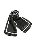 Roberto Cavalli - Roberto Cavalli Dark Blue Dragon Oriental Printed Silk Stole