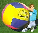 OMNIKIN KIN-BALL/MULTICOLORED, 40'' MULTICOLOR W/ 1 BLADDER