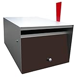 Box Design ポスト 郵便受け Rural Brown