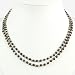 Handmade Two Strand Garnet Necklace