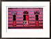 Facade of Parque De Bombas Museum, Ponce, Puerto Rico Collections Framed Photographic Poster Print by Alfredo Maiquez, 26x20