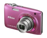 Nikon Coolpix S3100 Digitalkamera (14 Megapixel, 5-fach opt. Zoom, 6,7 cm (2,7 Zoll) Display, HD Video, bildstabilisiert) pink