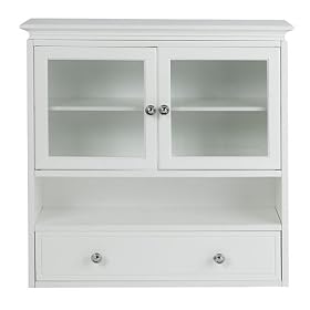 Classic Wooden Wall Cabinet - White