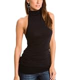 G by GUESS Tamara Cutaway Top, BLACK (S)