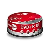 Primeon DVD+R Rohling Double Layer 8X 240min/8,5GB red protect spindle 25von "PRIMEON Media GmbH"