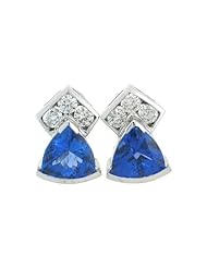 Tanzanite & Diamond Earrings
