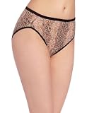 Vanity Fair Womens Illumination Helenca Lace Hi Cut Panties
