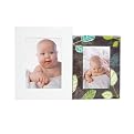 Set of 2 MDF Epoxy Frames - White/ Brown (4x6"/5x7")
