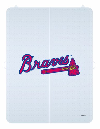MLB Atlanta Braves Logo Foldable Carpet Chairmat