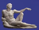 STATUE OF ADAM from The Creation of Adam by Michelangelo nude male sculpture figure