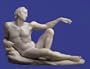 STATUE OF ADAM from The Creation of Adam by Michelangelo nude male sculpture figure