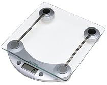 Salter Digital Scale, Glass with Silver accents