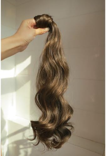 Liz Wig Long Wavy Curly Wrap around Ponytail Wig Hair Piece Extensions 18"