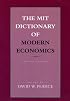 The MIT Dictionary of Modern Economics: 4th Edition