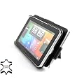 Stilgut Echte Ledertasche f�r HTC Flyer Tablet mit Standfunktion in schwarz von StilGut