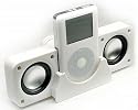 MTD Portable Folding Speakers & Dock station for ALL iPod and MP3 players, dock for iPod Nano Video Photo Mini & all generations