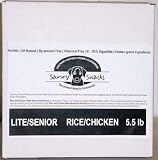 5.5 lbs. Sammy Snacks Dog Food/ Senior/ Lite Rice & Chicken formula for senior aged dogs and those needing a lower caloric diet.